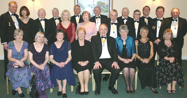 Province 3N Presidents and their Ladies at Hull. Pic: Bernard Swift